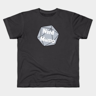 Nerd Muma Dice (blue) Kids T-Shirt